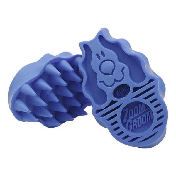 KONG Fellpflege KONG ZoomGroom Hundebürste brombeere