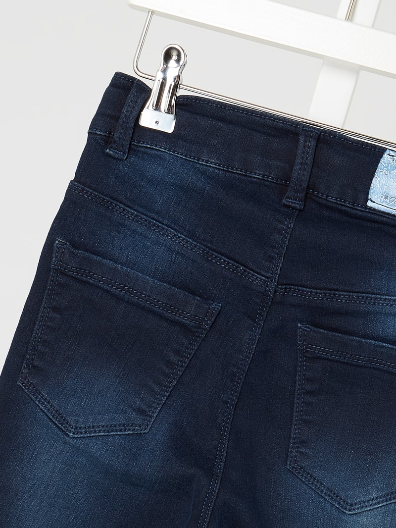 Slim Fit High Waist Jeans mit Stretch-Anteil in jeans