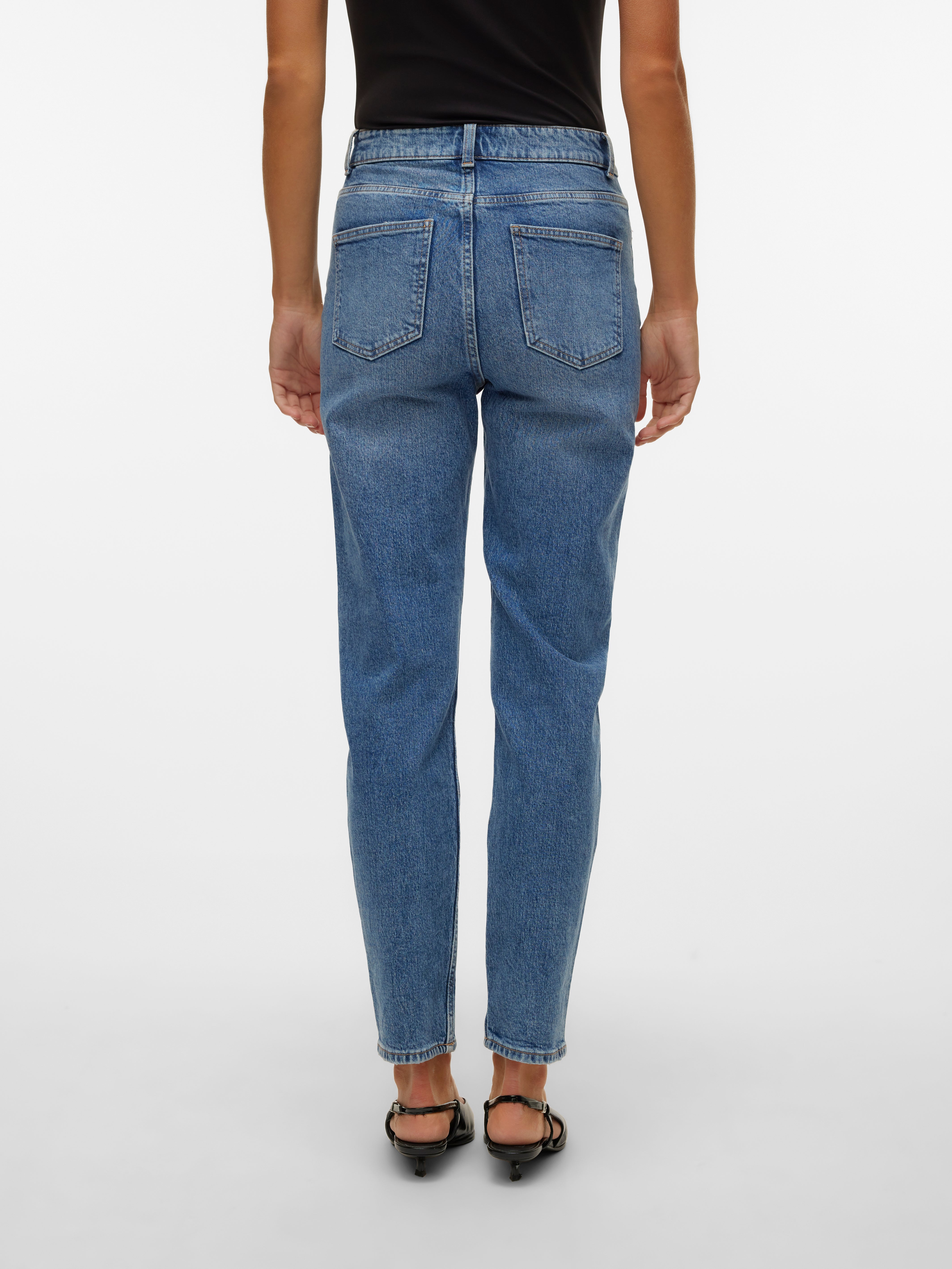 VMCARRIE Super High Rise Hohe Taille Jeans