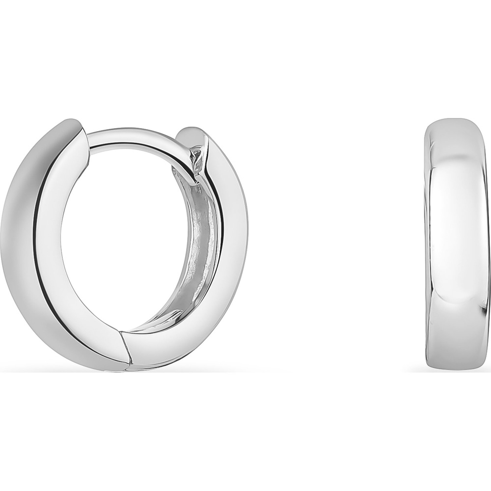FAVS Créoles 925 Argent Boucles d'oreilles