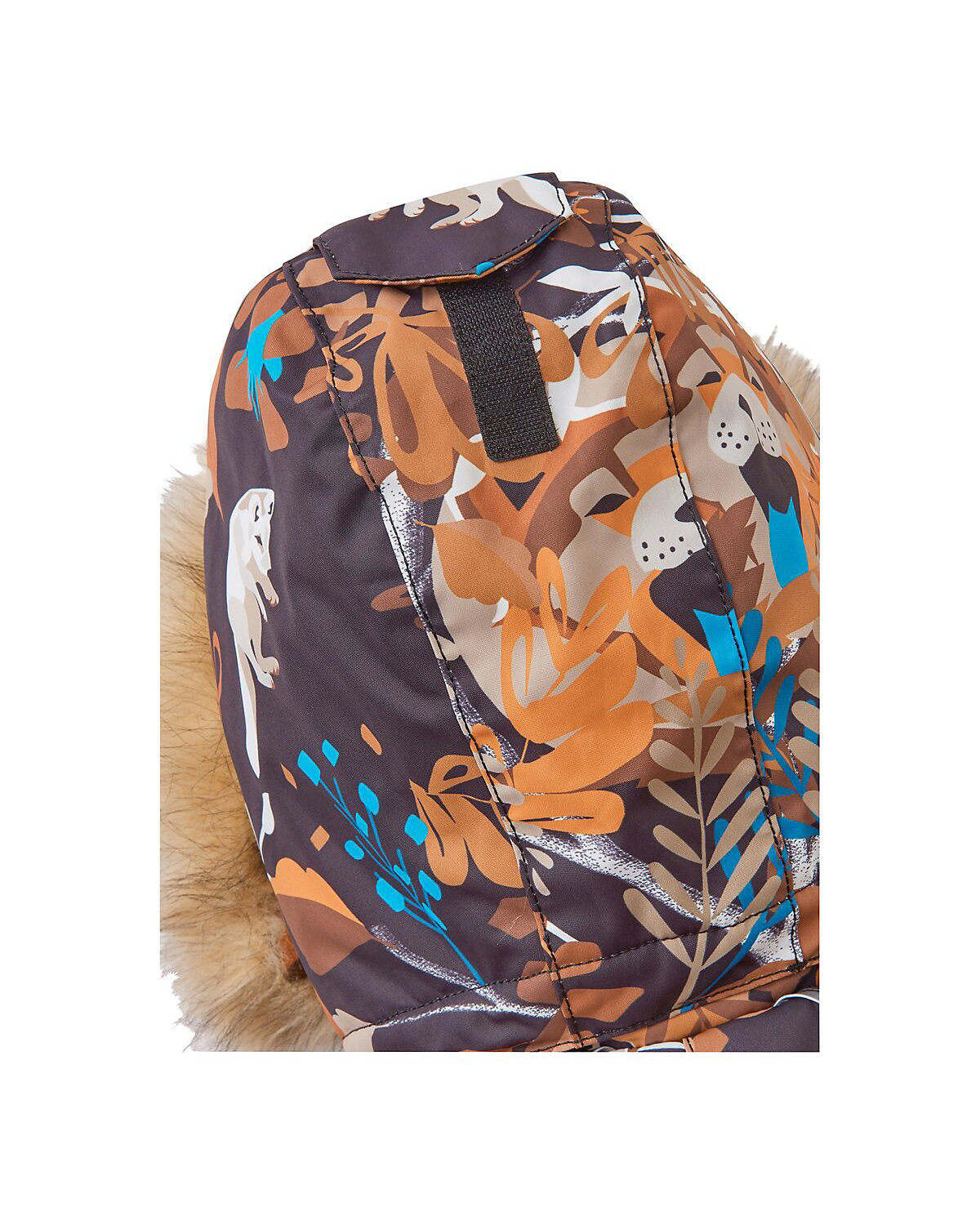 Schneeoverall Kapuze mit Fake Fur