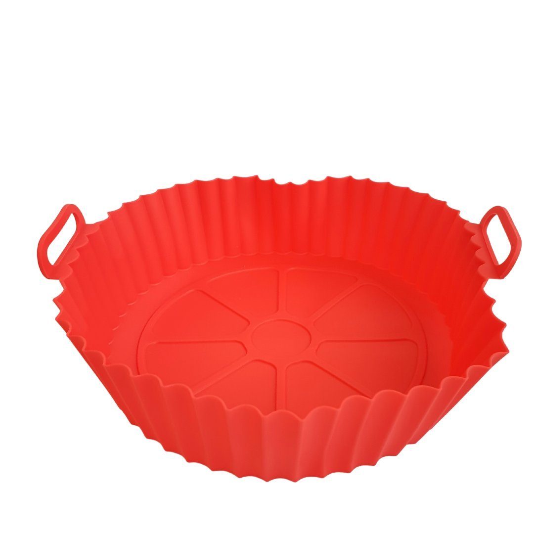 Eukoa Backform Eukoa Silikonform Heißluftfritteuse Silikon Liner für Air Fryer, (2-tlg)