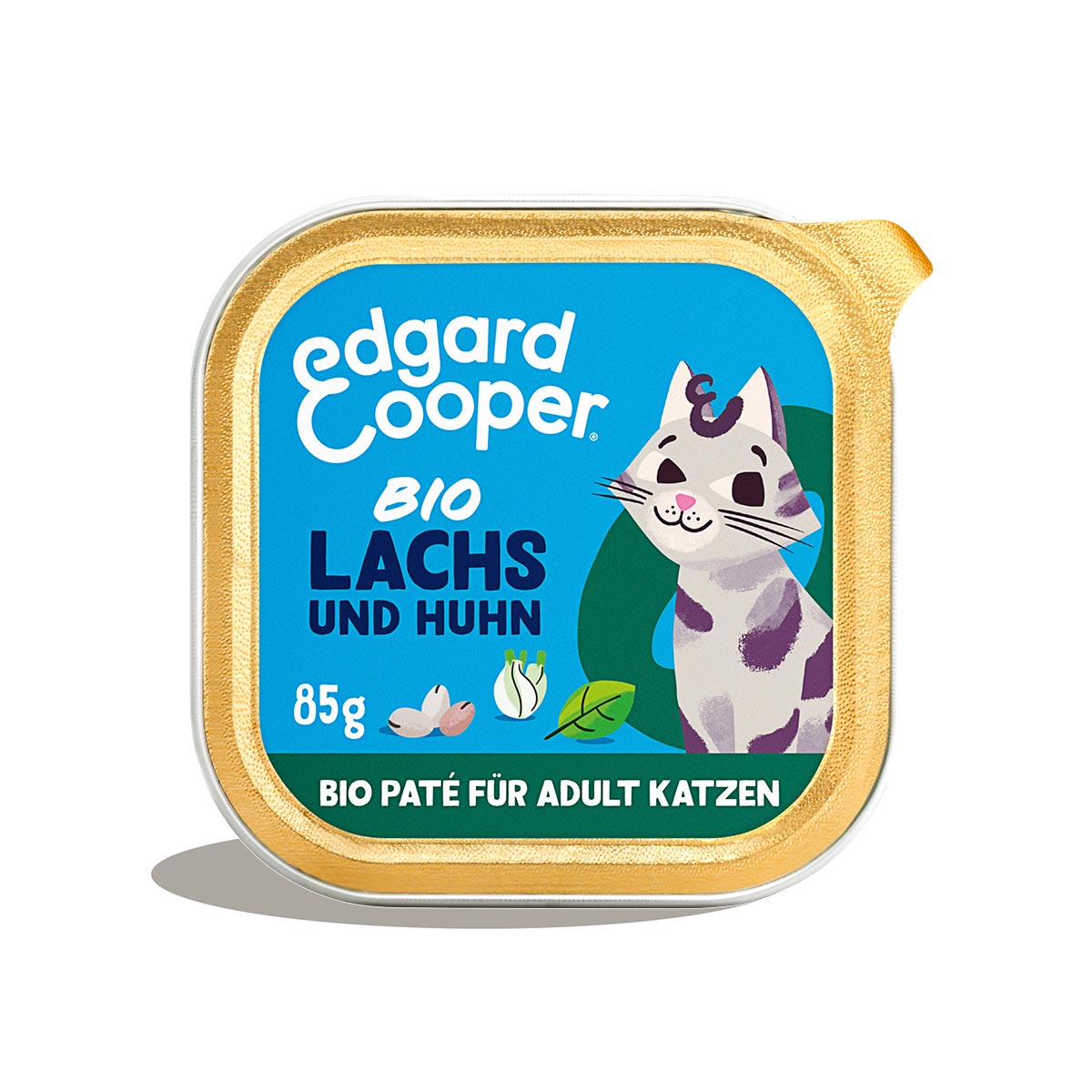 Edgard & Cooper Paté Bio-Lachs und Bio-Huhn kaufen bei ZooRoyal