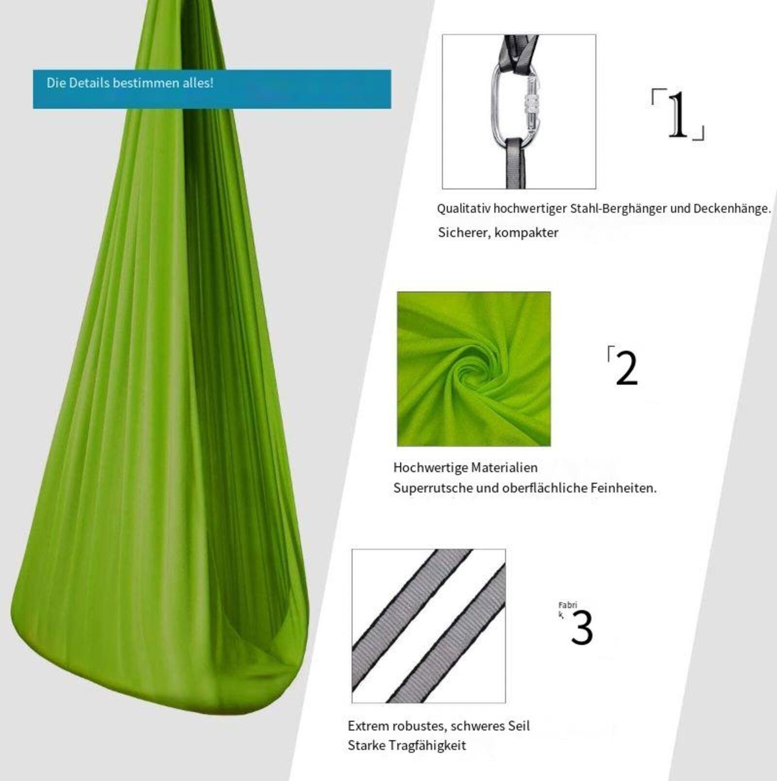Devenirriche Hängematte Kinder Schwingen Hängematte,Schaukel Elastisch Cuddle Sensory Swing