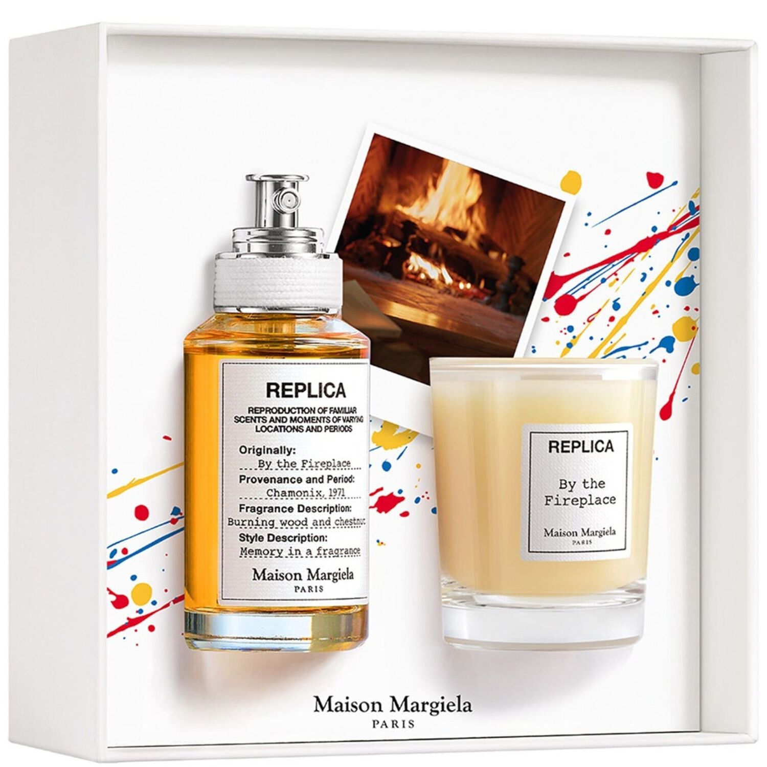 Maison Margiela By The Fireplace Coffret Eau de Toilette 30 ml & Bougie Parfumée 35g