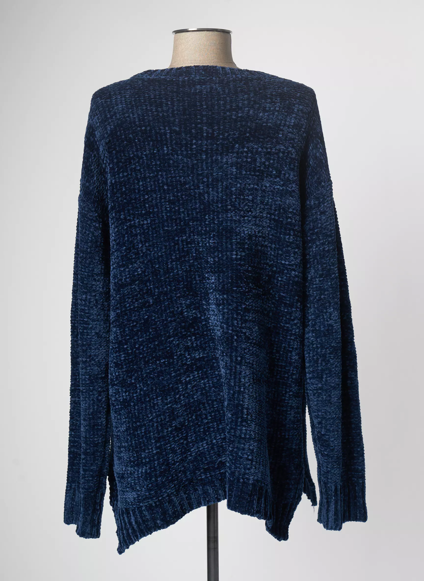 Compania Fantastica Grosse Maille Femme couleur bleu