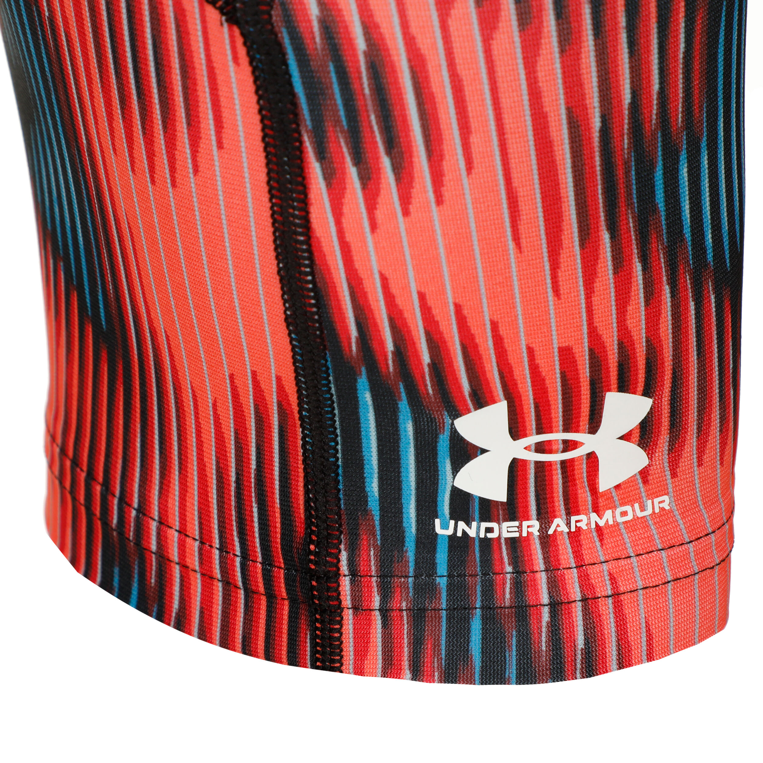 Heatgear Printed Long Shorts Herren - Koralle, Schwarz