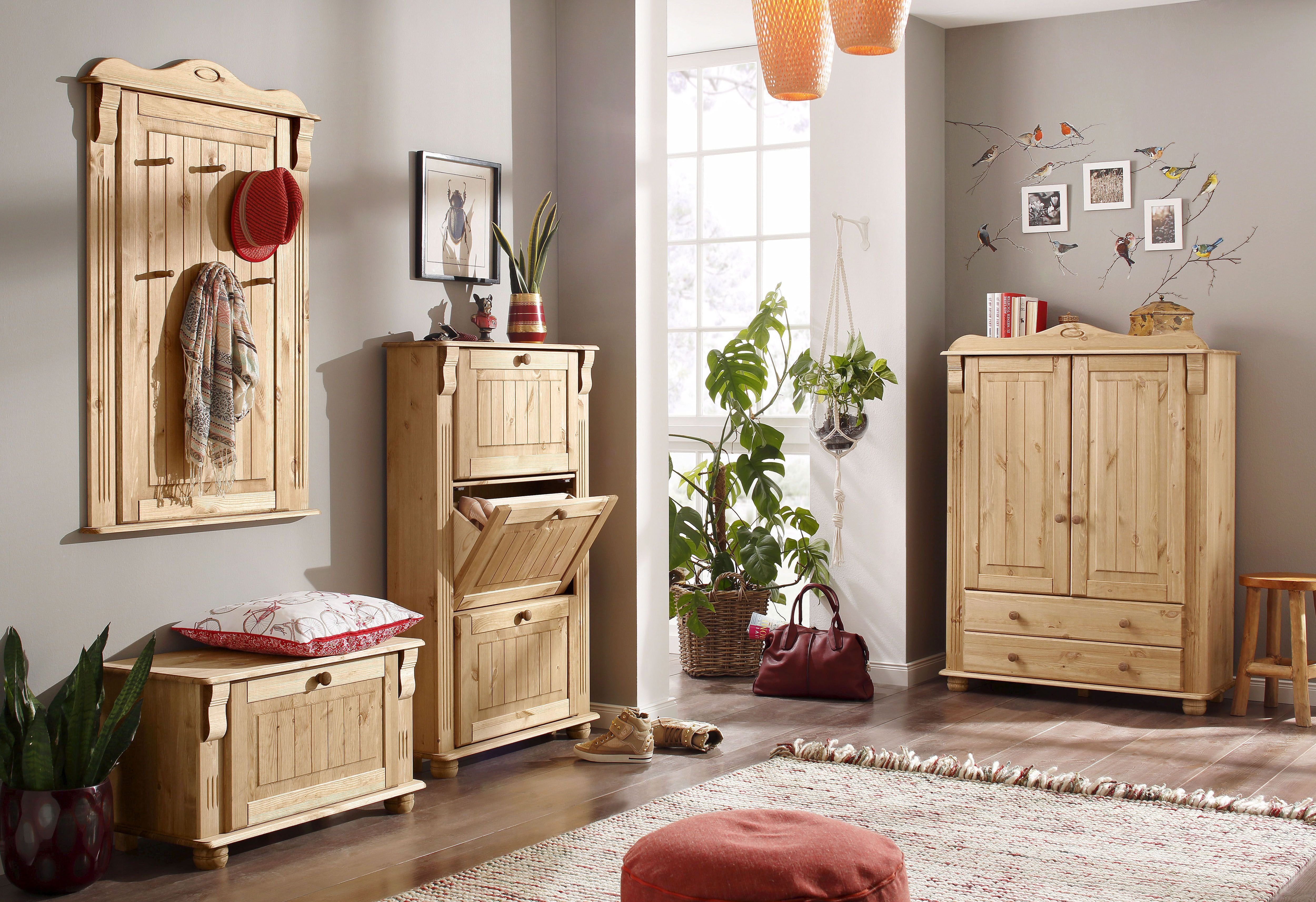 Home affaire Mehrzweckschrank Adele aus massiver Kiefer