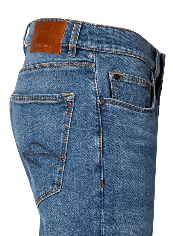 Pierre Cardin, Jeans, Tapered Fit, Baumwoll-Stretch, jeansblau