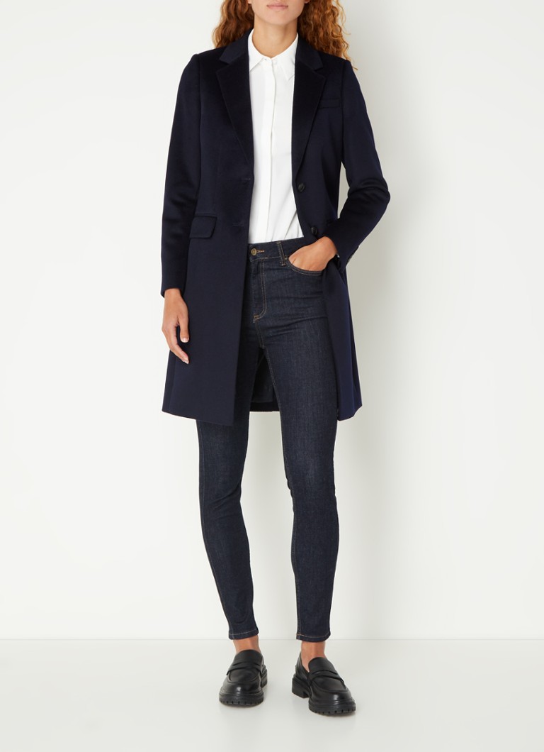Hobbs Cavendish wool coat with flap pockets