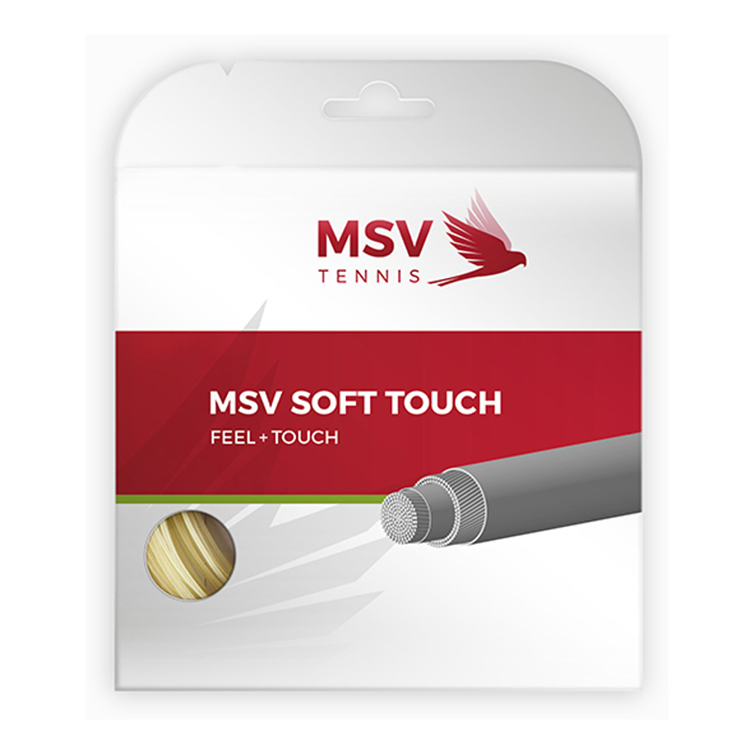 Soft-Touch Natur Saitenset 12m - Grau