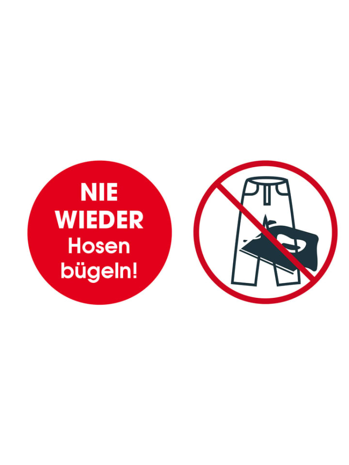 CLEANmaxx CLEANmaxx Bügler-Aufsatz für Hosen - silber/weiß günstig kaufen onesize