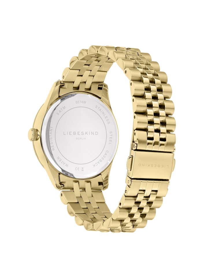 LIEBESKIND BERLIN Armbanduhr in gold günstig kaufen onesize