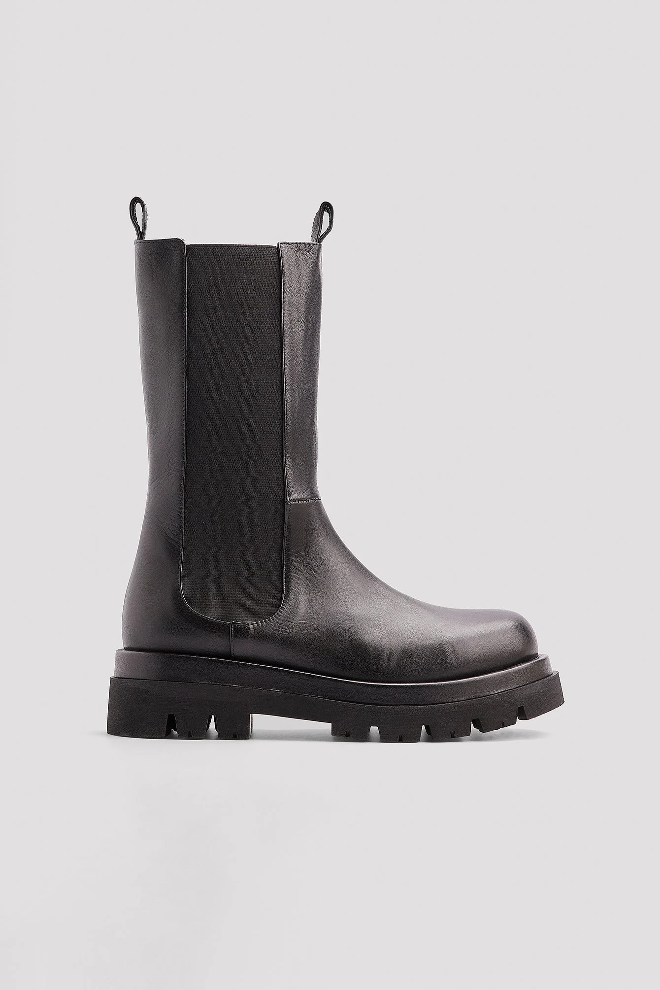 Leder-Stiefeletten