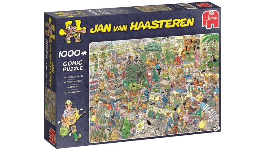 Jumbo Spiele - Jan van Haasteren - Das Gartencenter, 1000 Teile