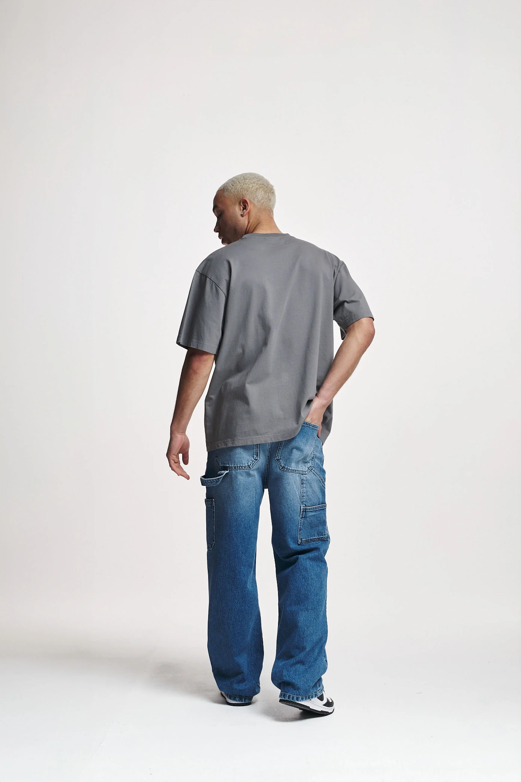 2Y Studios ELADAN WORKER BAGGY - Vaqueros holgados
