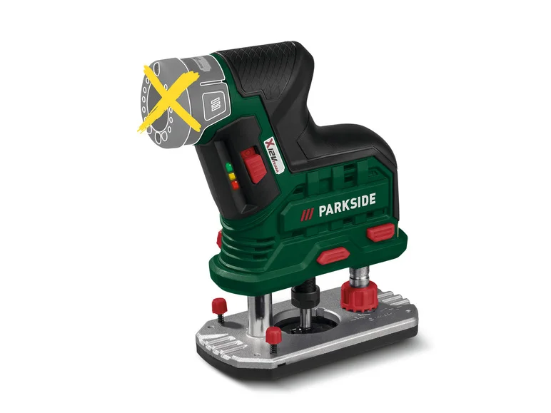 Roteador PARKSIDE® Bez POFA 12 B3, 12V