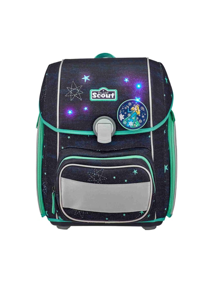 Scout Scout Genius Schulranzen-Set 4tlg LED STERNENHIMMEL günstig kaufen onesize