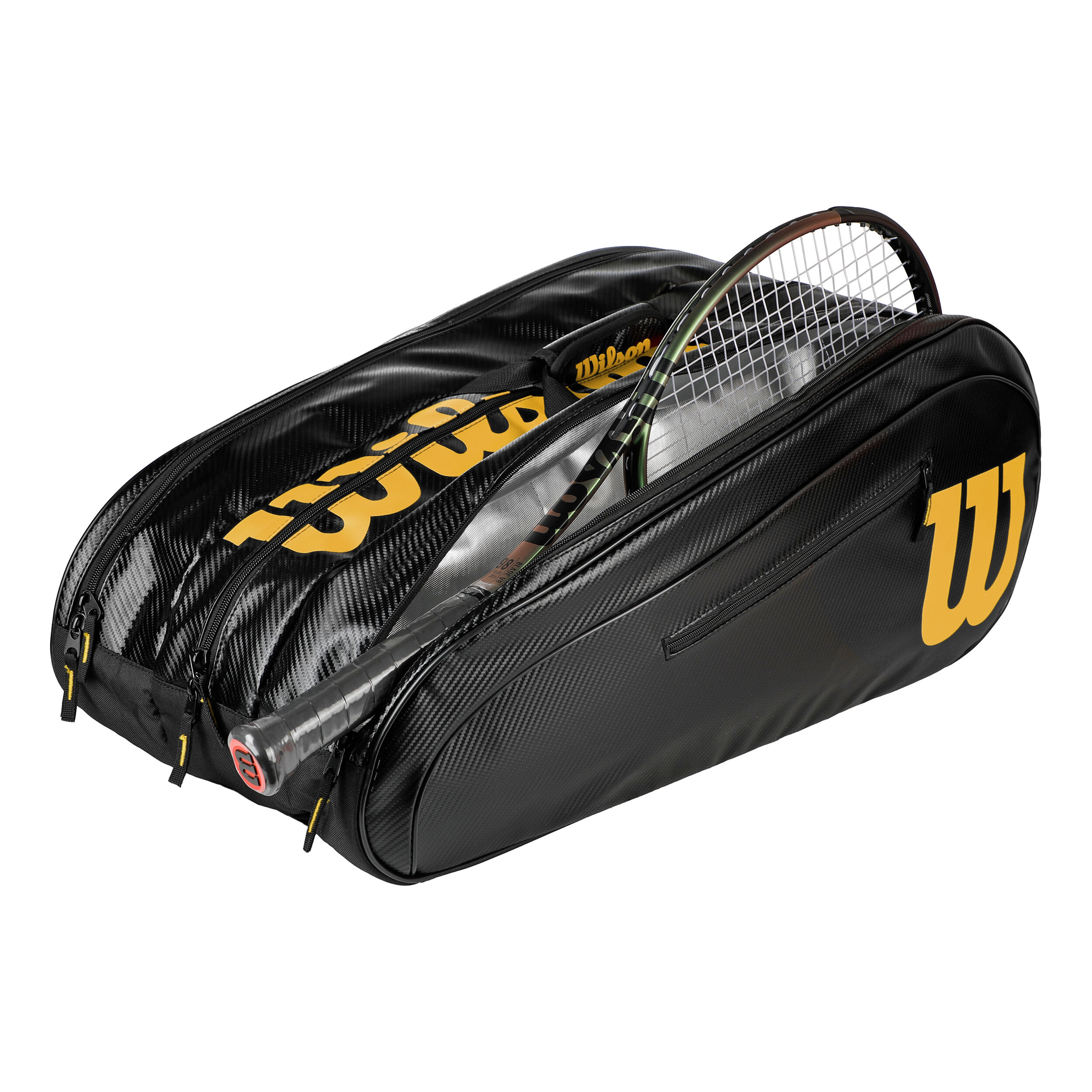 Elite Schlägertasche 15er Special Edition - Schwarz, Gold