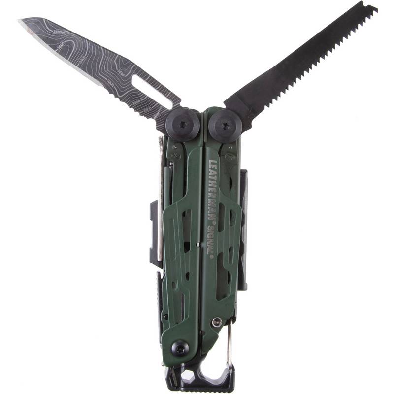 Leatherman Signal Green Topo Werkzeug