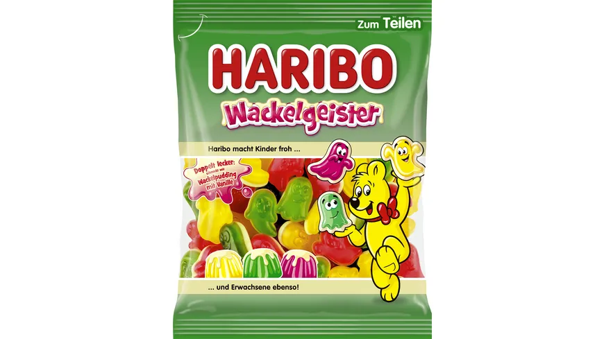 Haribo Fruchtgummi Wackelgeister 160 g