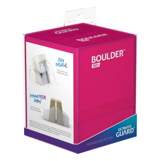 Ultimate Guard Boulder Deck Case 100+ Standardgröße Rhodonite
