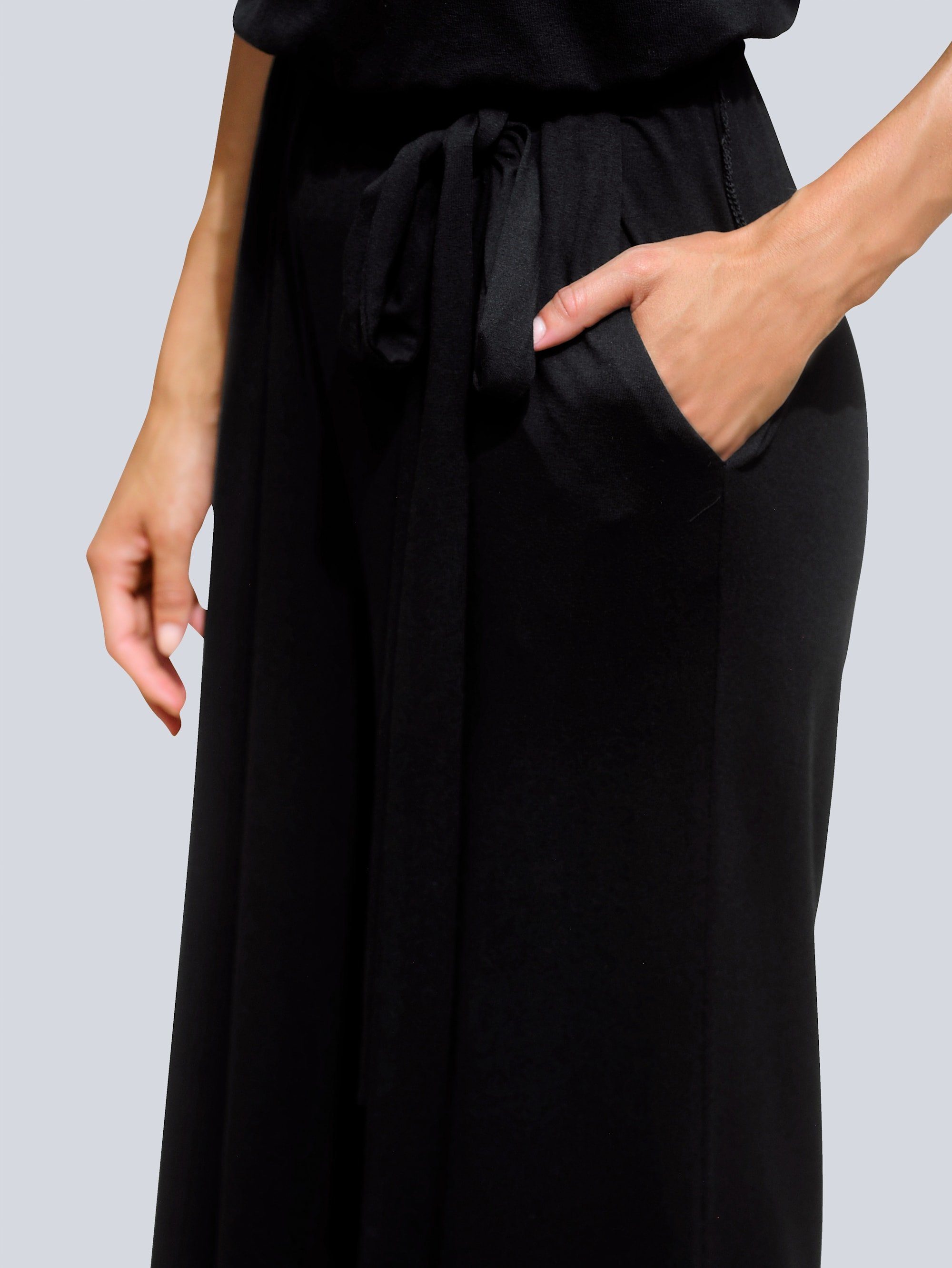 Alba Moda Overall Overall mit elegantem Bindegürtel für eine perfekte Taillenform