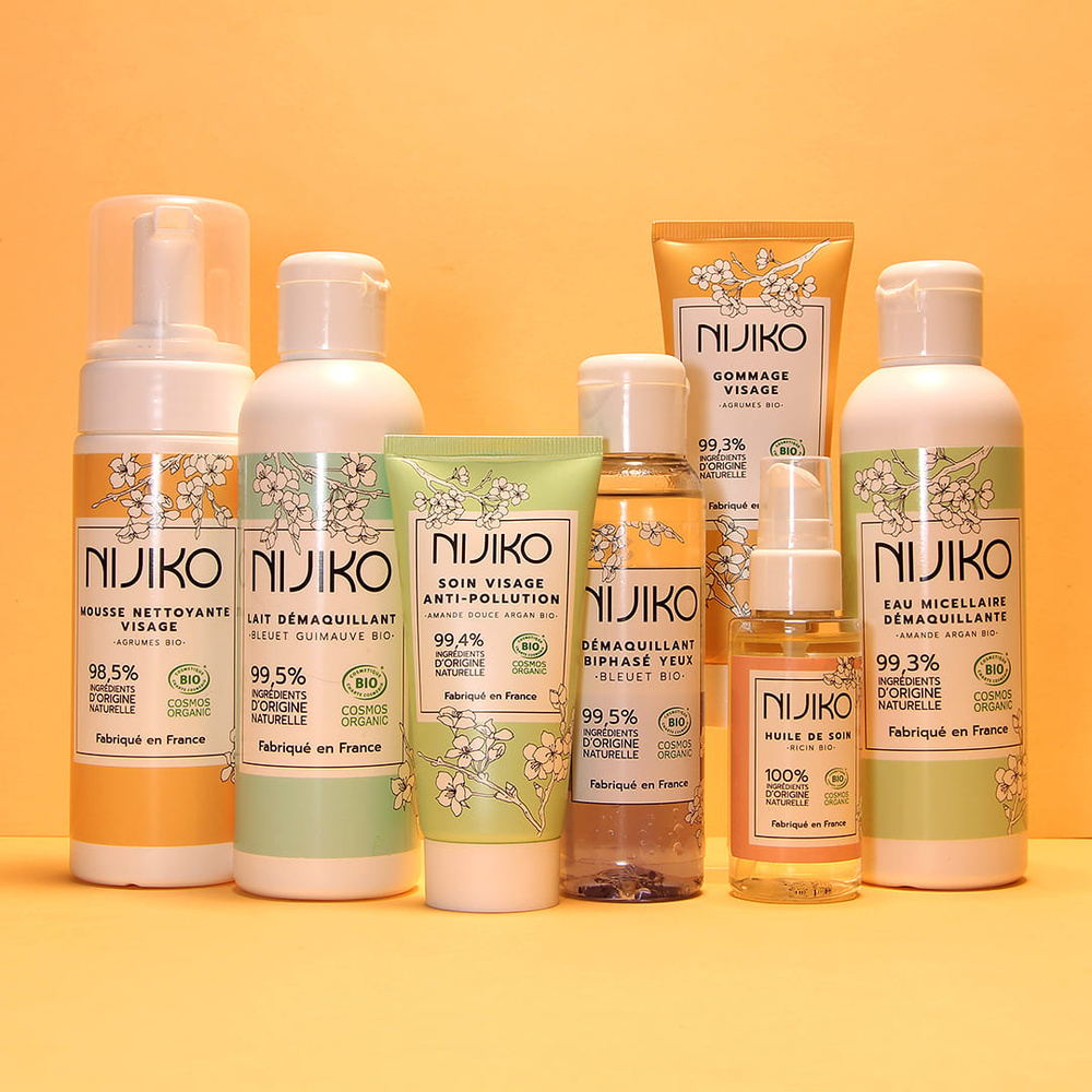 nijiko Huile de Soin Bio Multi-usages au Ricin Huile nourrissante