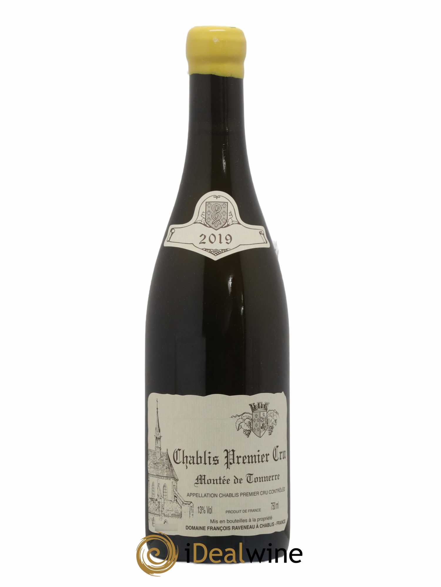 Chablis 1er Cru Montée de Tonnerre Raveneau (Domaine)  2019 - Lot de 1 Bouteille