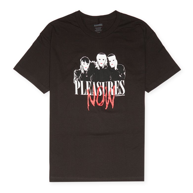 Pleasures Masks T-Shirt Black