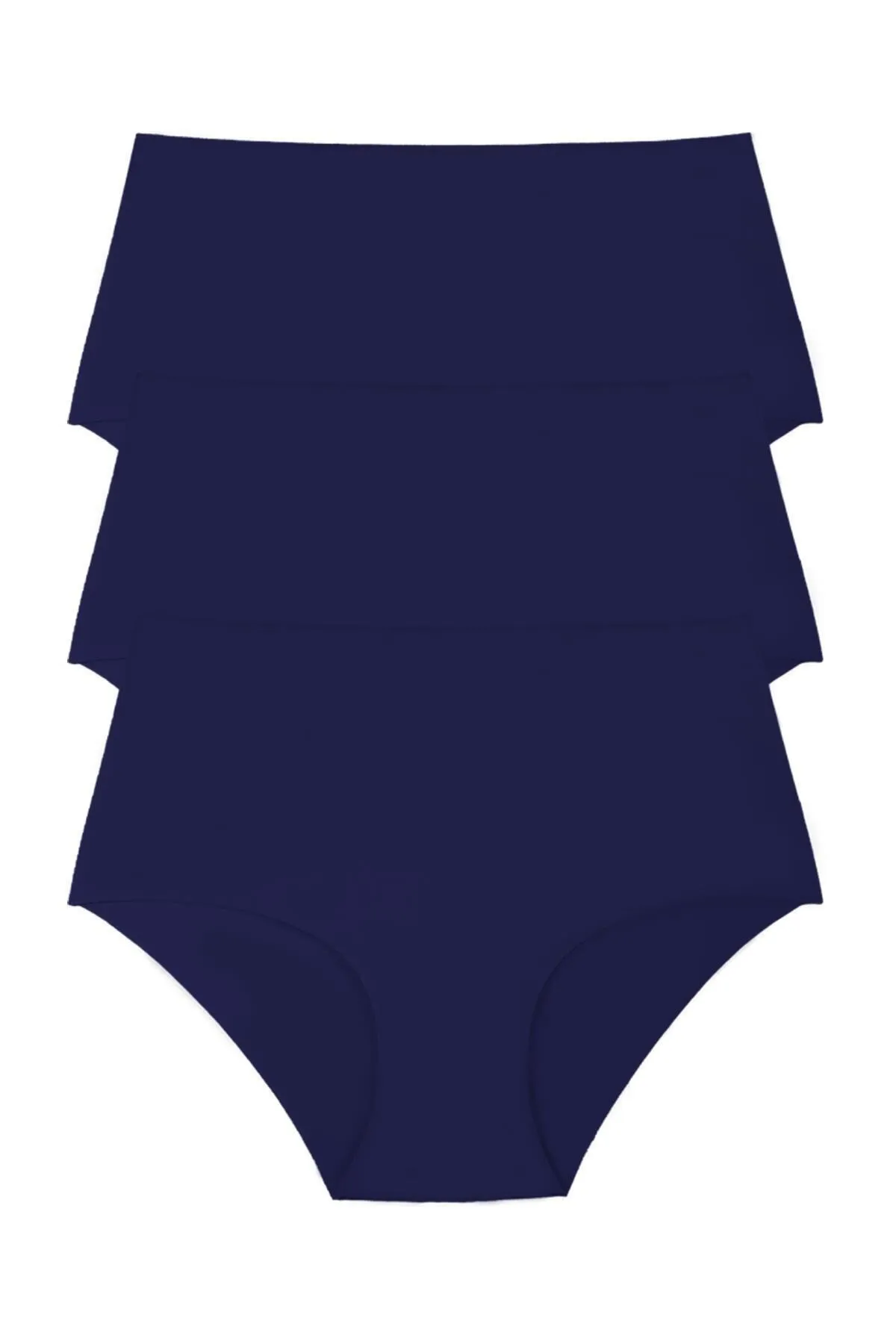 Sensu  Lasergeschnittene Höschen mit hoher Taille für Damen im 3er-Pack KTS2011
