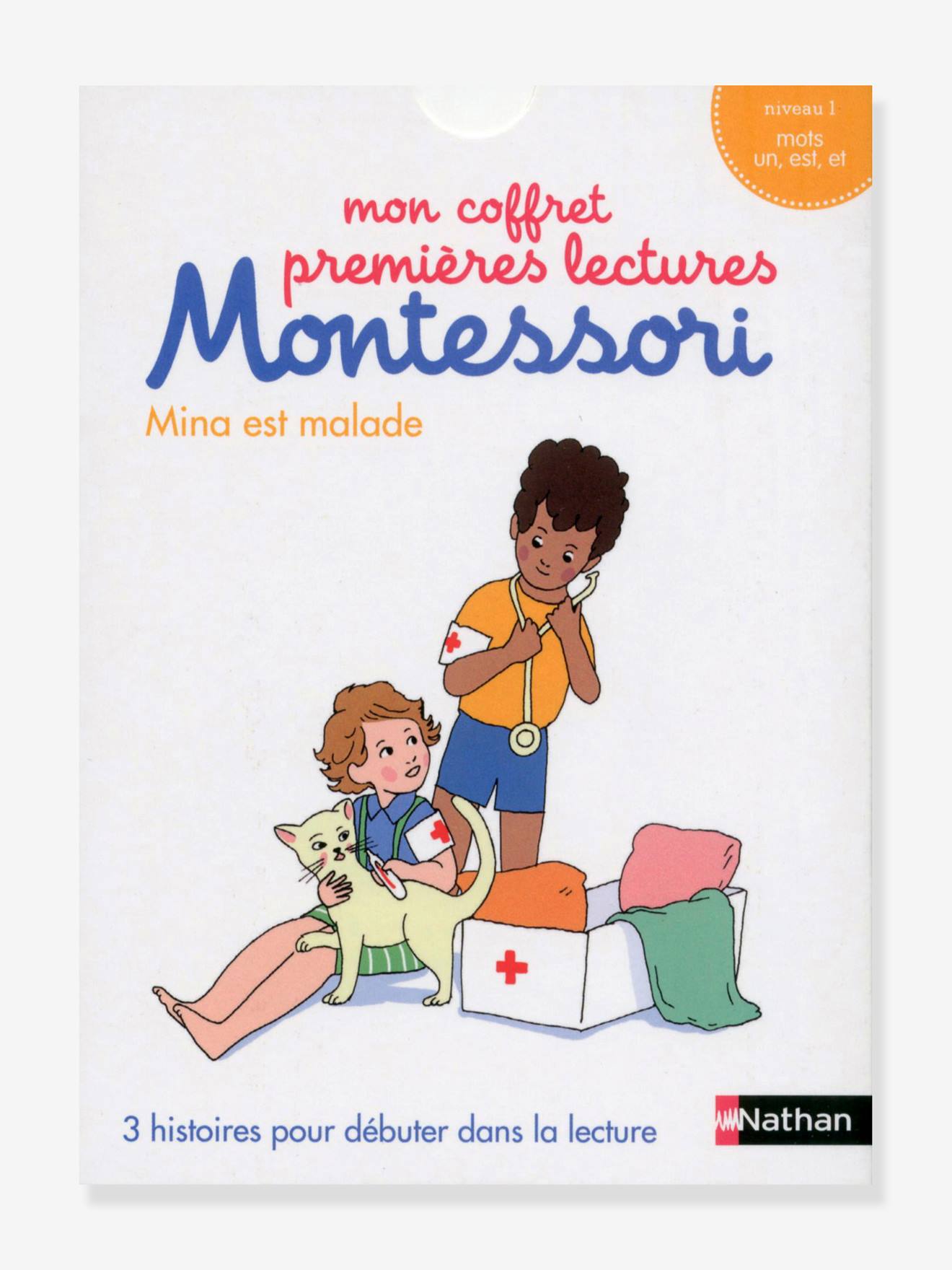 Coffret éducatif Premières lectures Montessori NATHAN