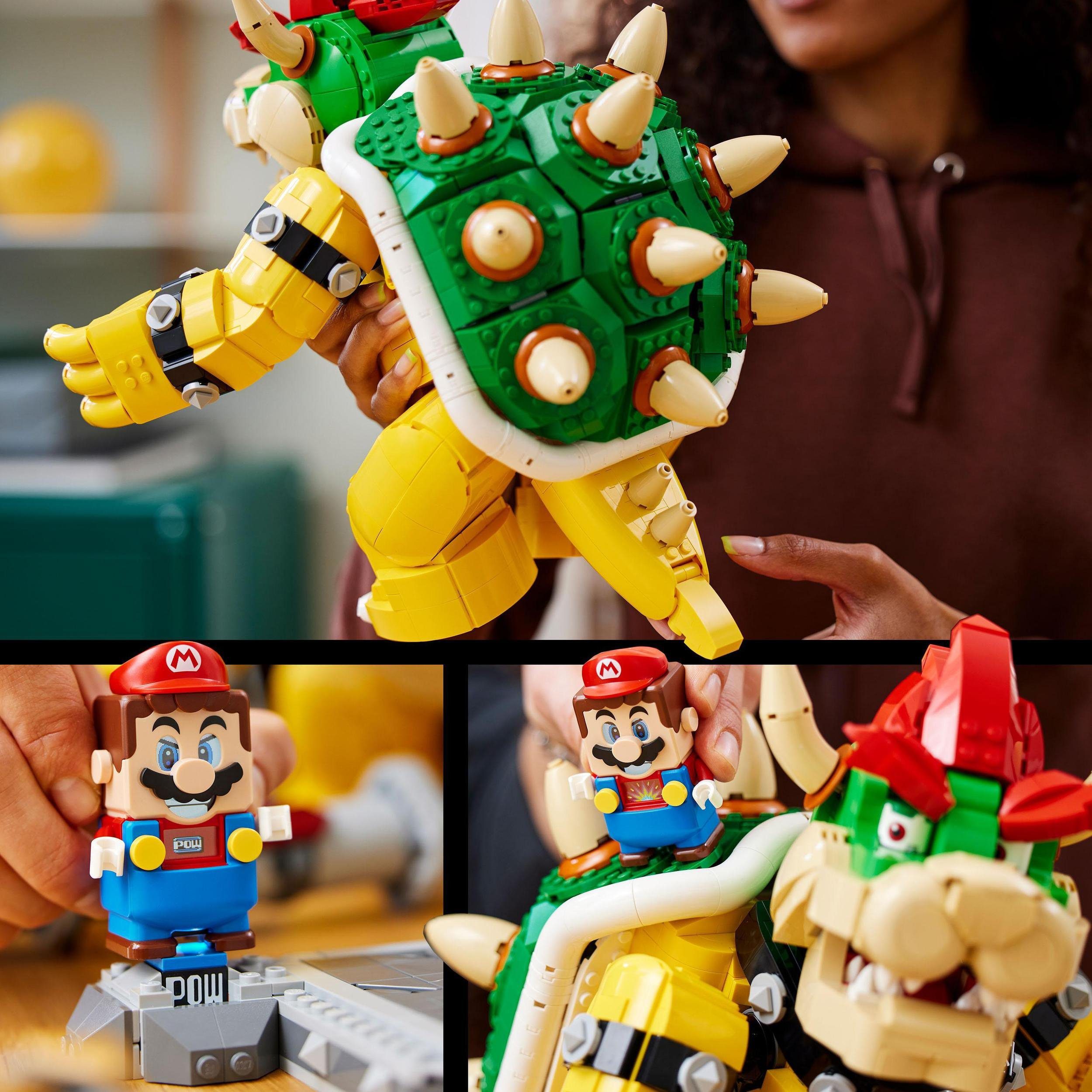 LEGO® Konstruktionsspielsteine Der mächtige Bowser (71411), LEGO® Super Mario, (2807 St), Made in Europe