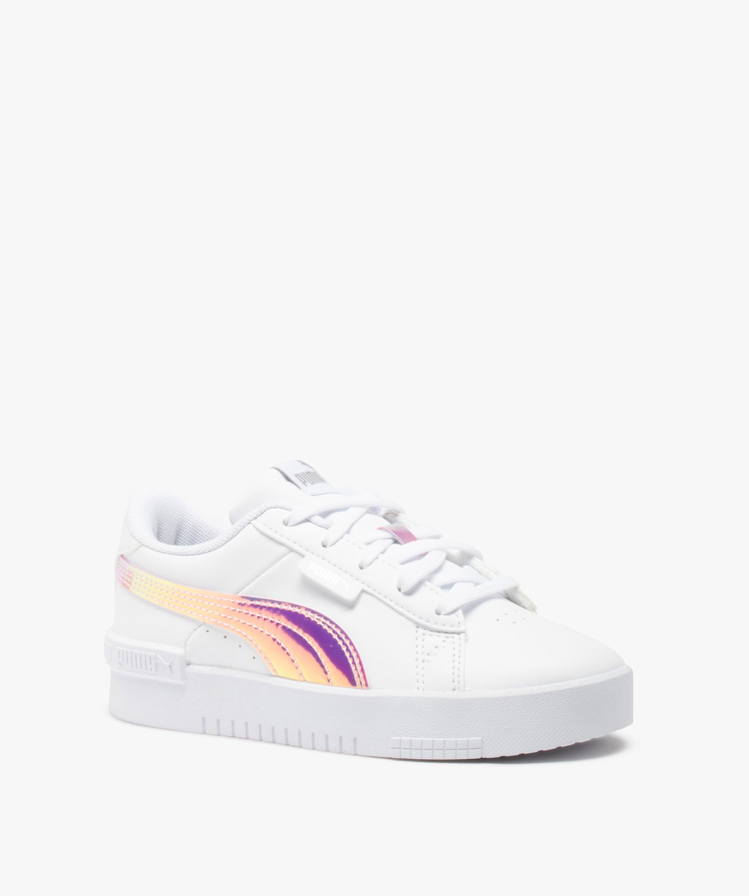 Baskets fille à détails irisés – Puma Jada blanc | GEMO