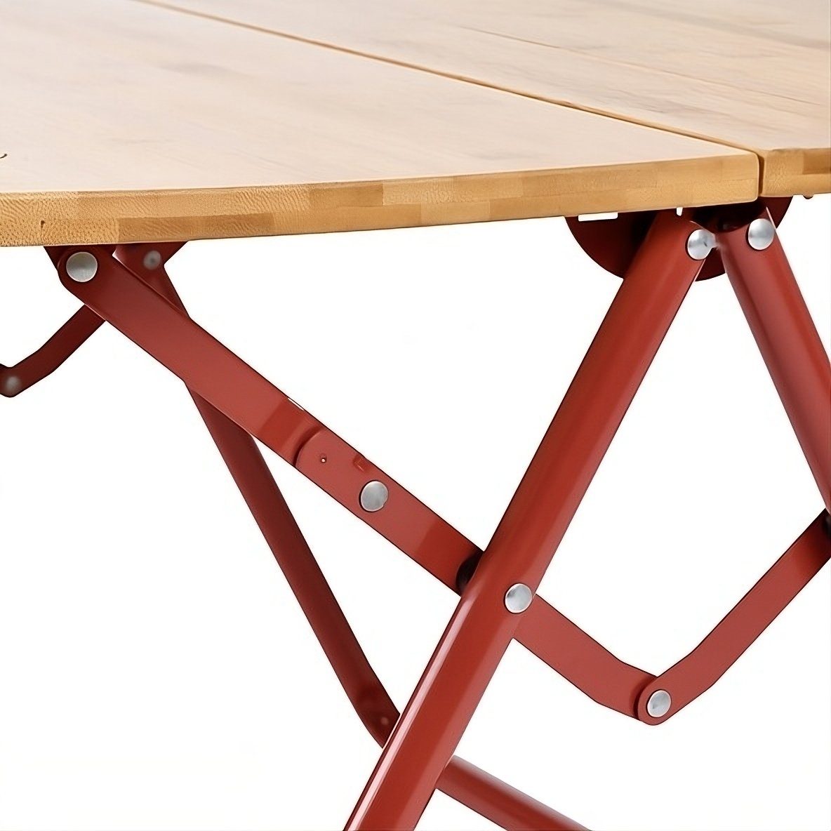 boho living® Campingtisch Bamboo Bambus (Beistelltisch), klappbar, inkl. Tragetasche