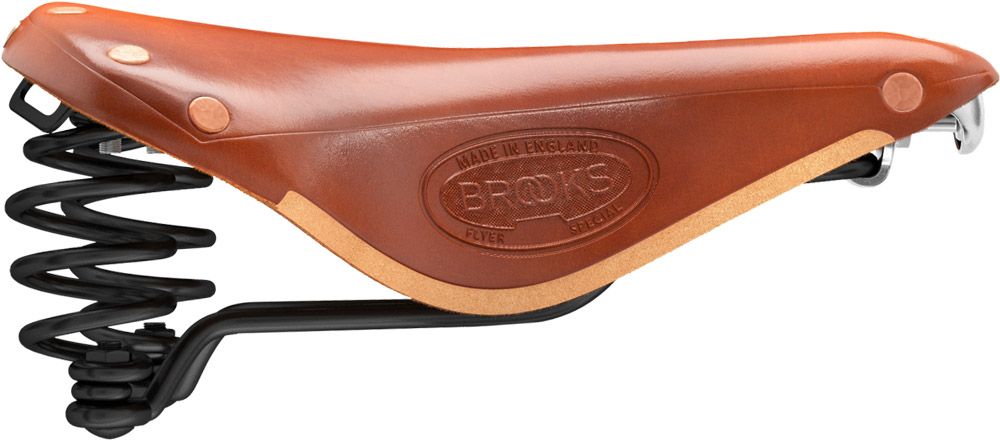 Brooks Flyer Special Kernledersattel Men honig