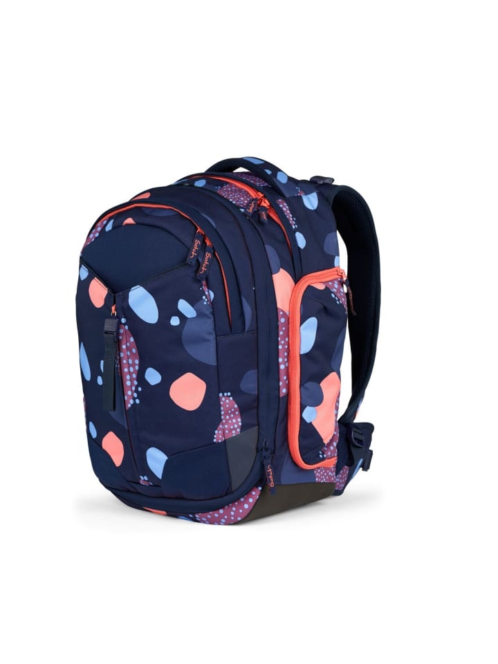 Satch Schulrucksack Coral Reef in dunkelblau günstig kaufen onesize
