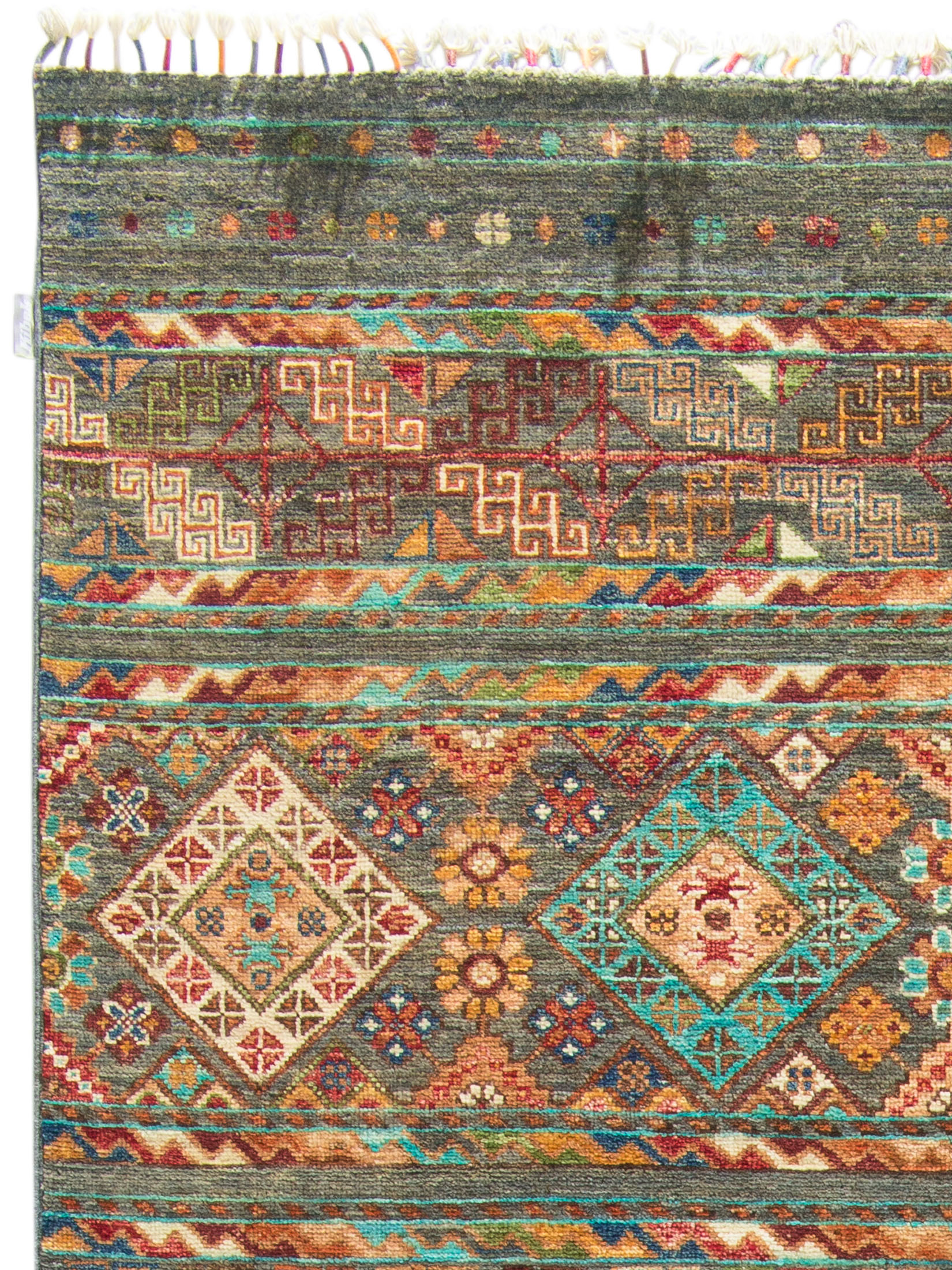 Kazak Ghazni ca. 206 x 312 cm, Unikat / Einzelstück