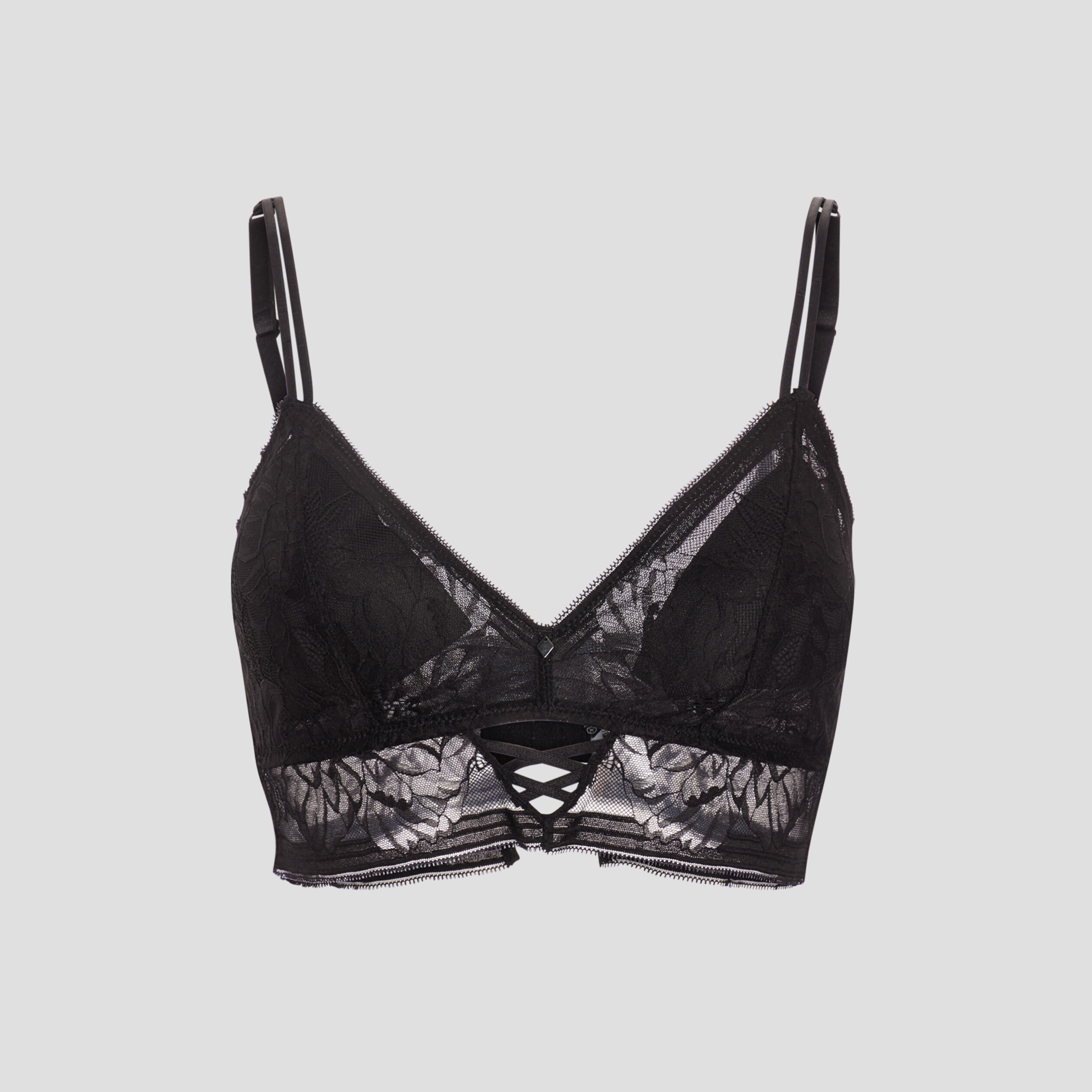 Soutien-gorge triangle noir femme | La Halle