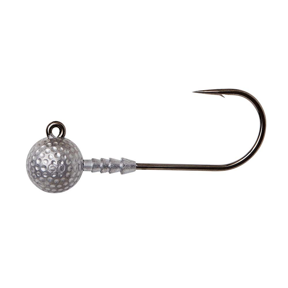 Pack 20 Tête Plombée Madcat Golf Ball Jig Head 8/0 Natural