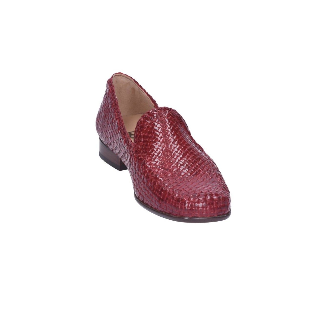 SIOUX Klassische Slipper rot