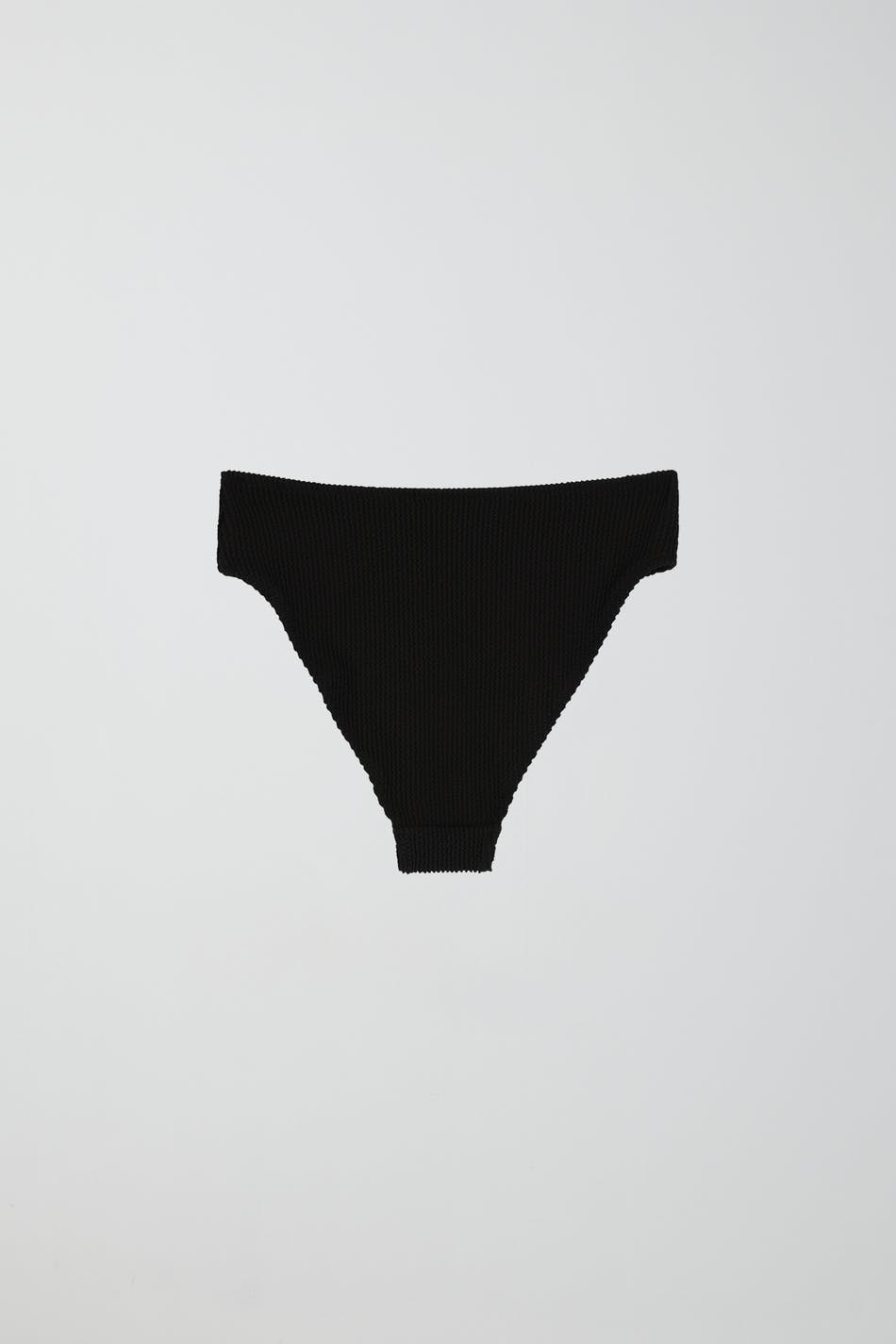 Shirred highwaist bikini brief