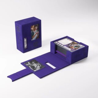 Gamegenic - Arkham Horror Investigator Deck Tome Seeker (Purple)