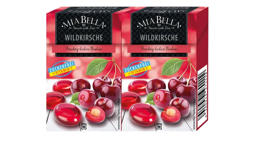 MIA BELLA Bonbons Wildkirsche 88 g