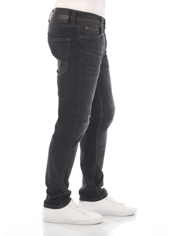 Mustang Jeans Vegas slim in Schwarz günstig kaufen