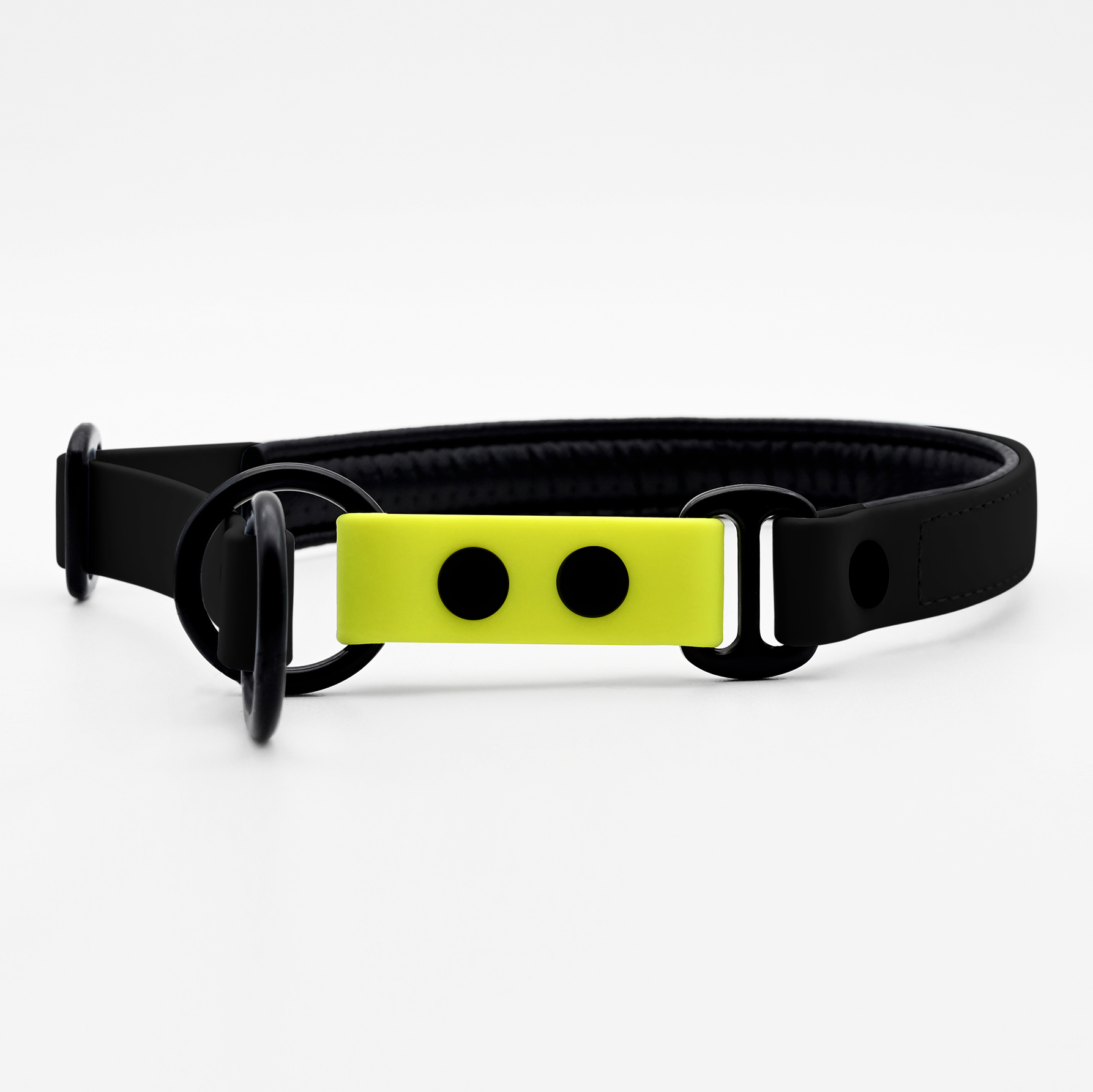 THE DOG IDEA Hundehalsbänder THE DOG IDEA Zugstopp Halsband Schwarz S