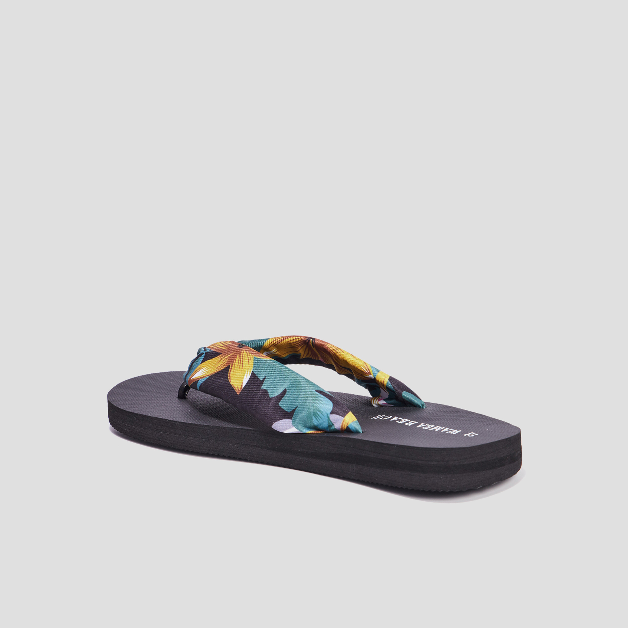 Tongs brides foulard Wamea Beach multicolore femme | La Halle