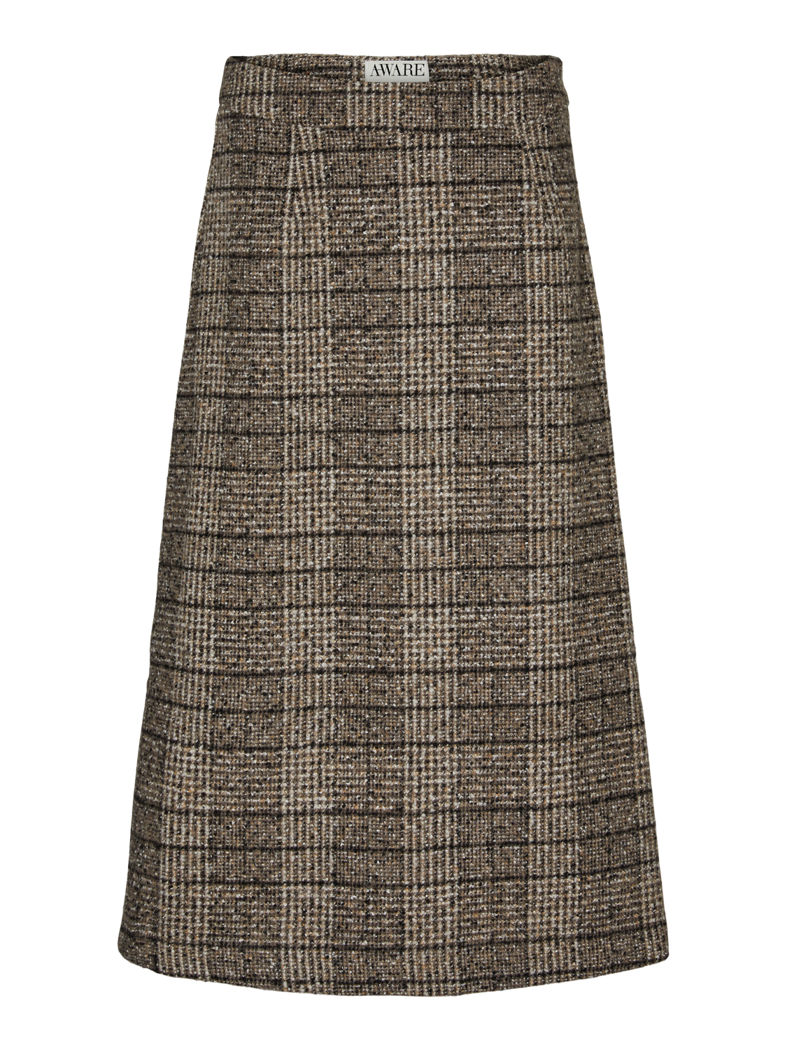 VMMARIN Hohe Taille Midirock