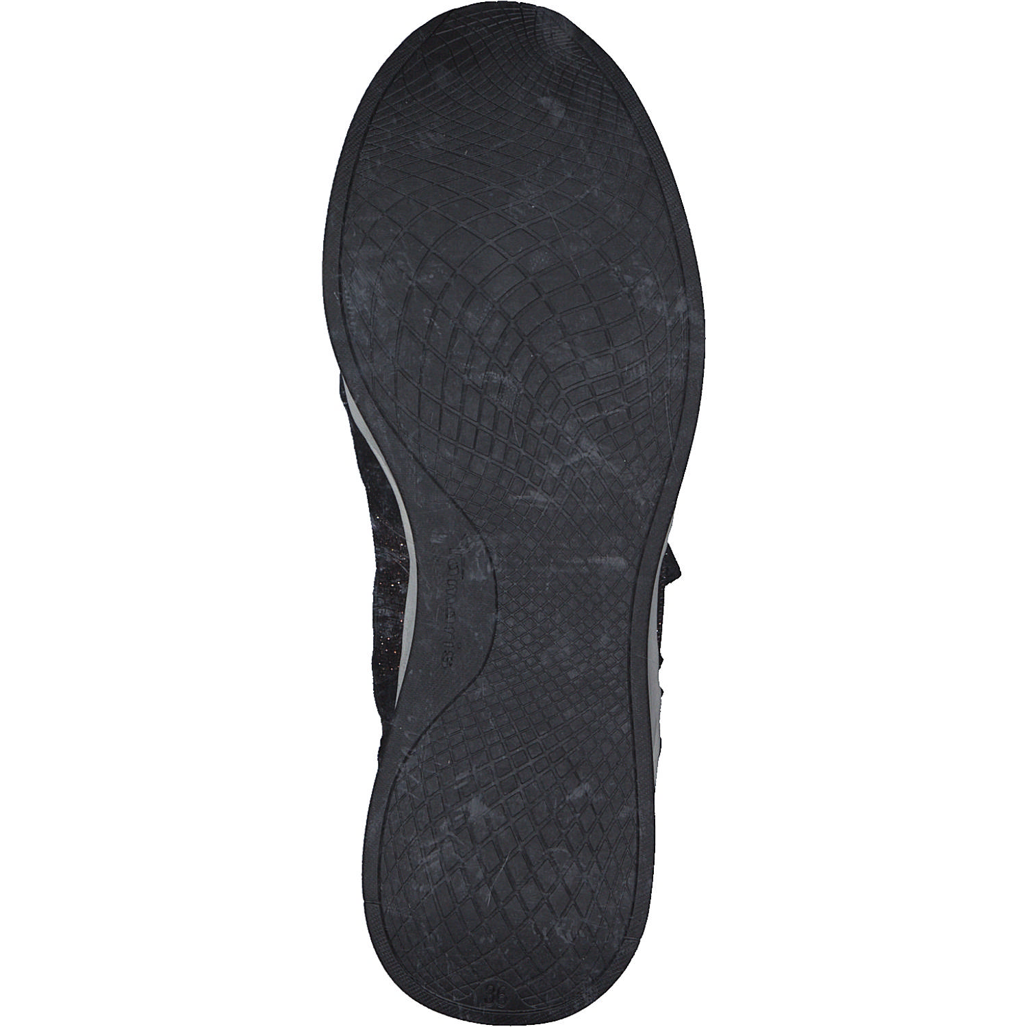 Tamaris 23703, Sneakers Low, Damen, BLACK/COPPER