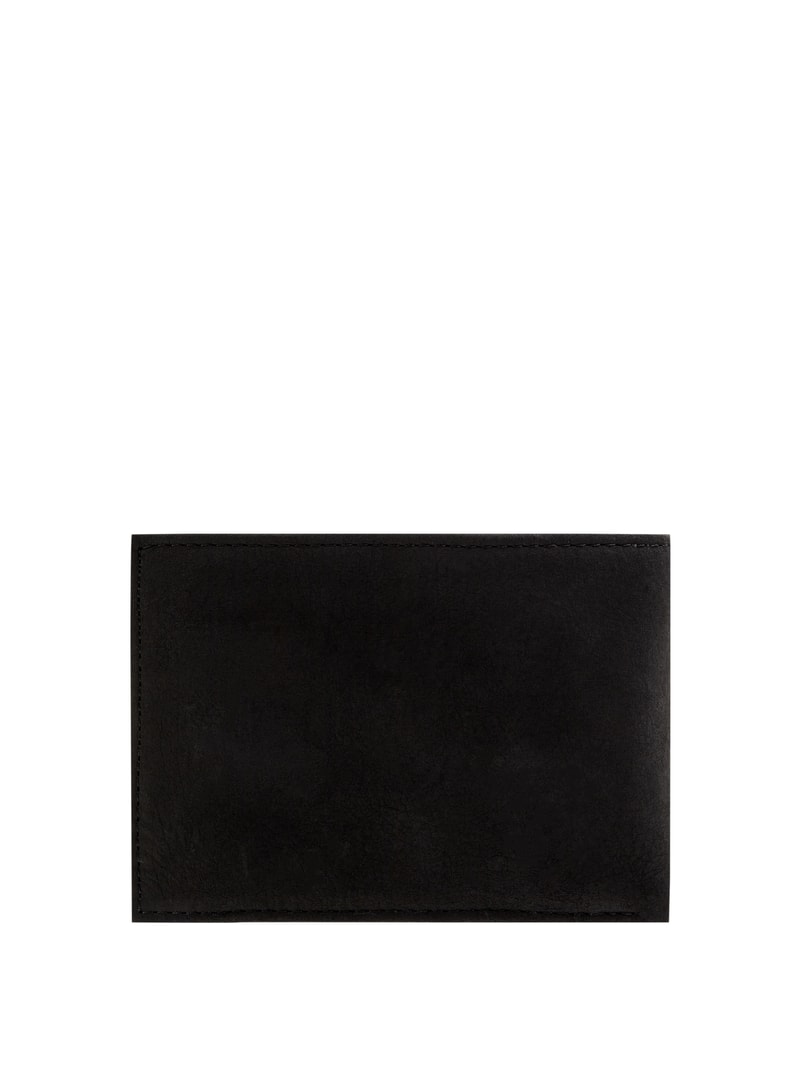 Geldbörse aus Leder in schwarz